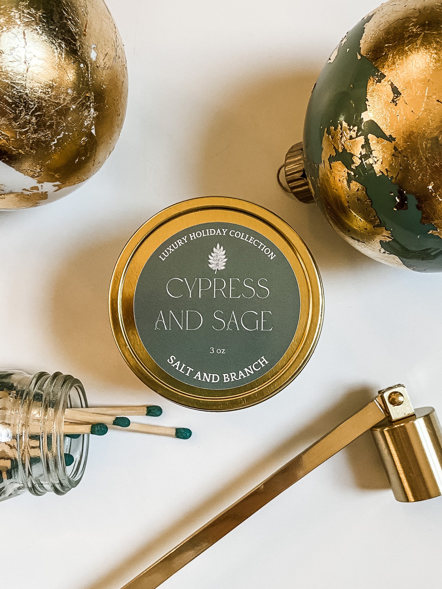 Holiday Gold Travel Tins - Salt and Branch