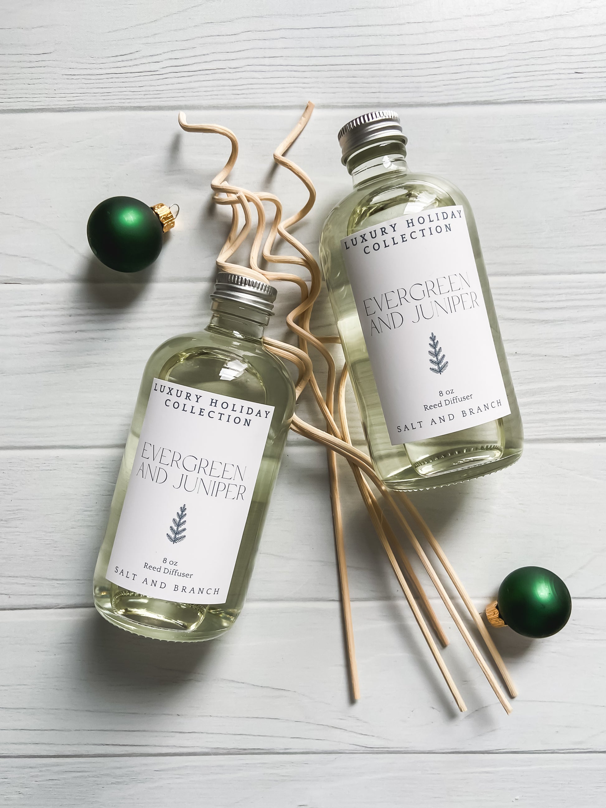 Evergreen and Juniper Reed Diffuser - Salt and Branch