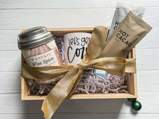 Cozy Gift Basket - Salt and Branch