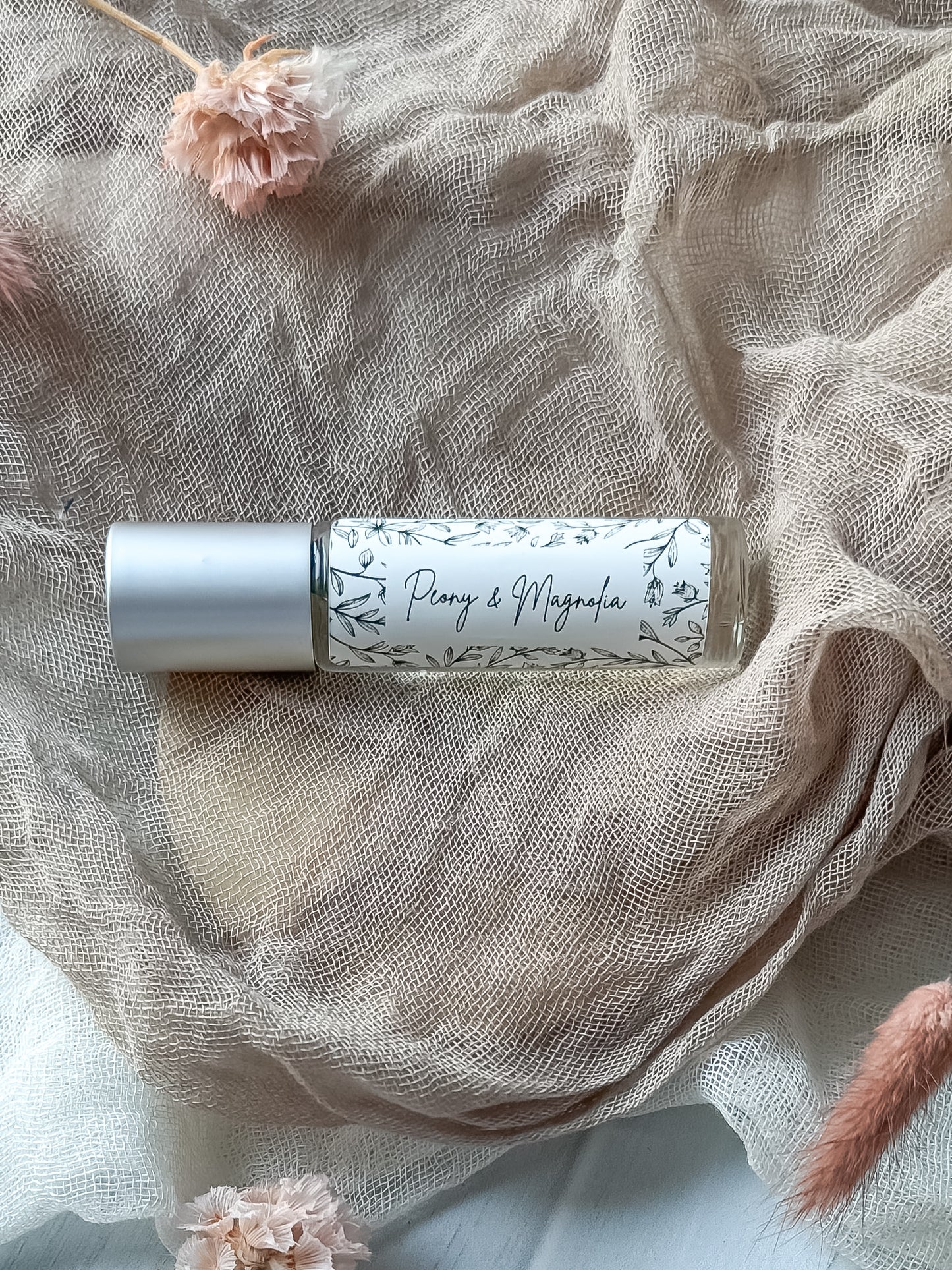Peony & Magnolia Rollerball Perfume - Salt and Branch