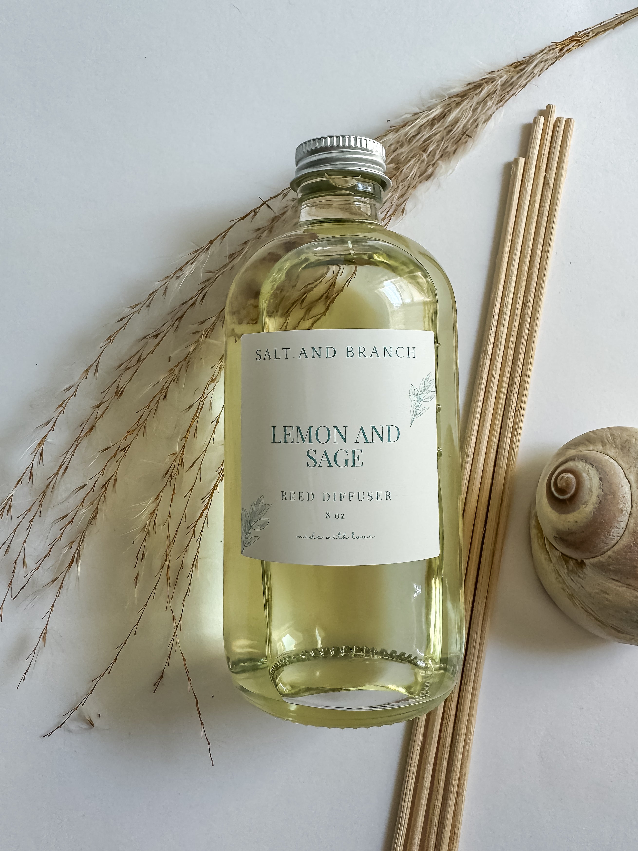 Saje Reed Diffuser Lemon and Sage Reed Diffuser | Salt and Branch