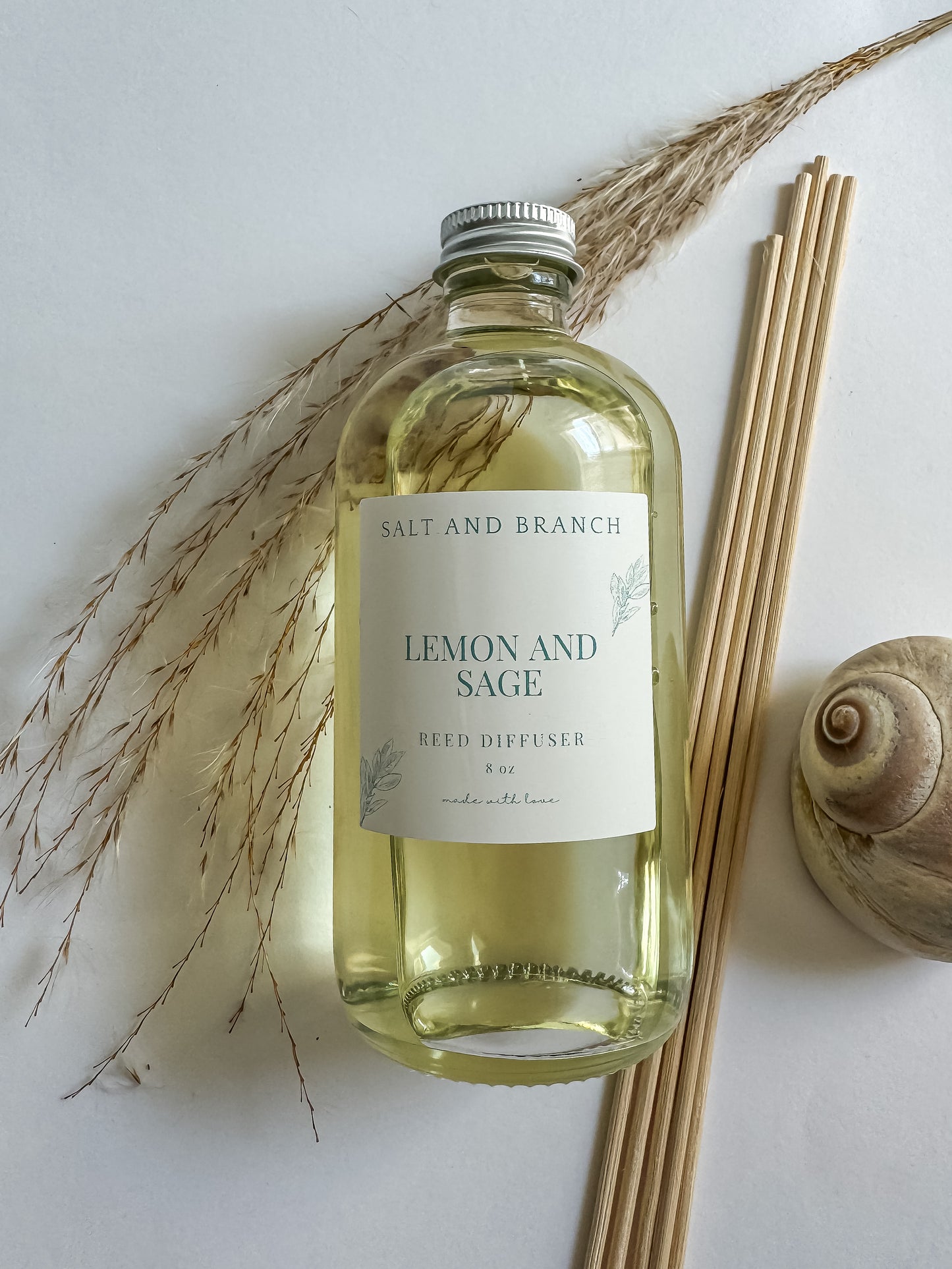 Lemon and Sage Reed Diffuser