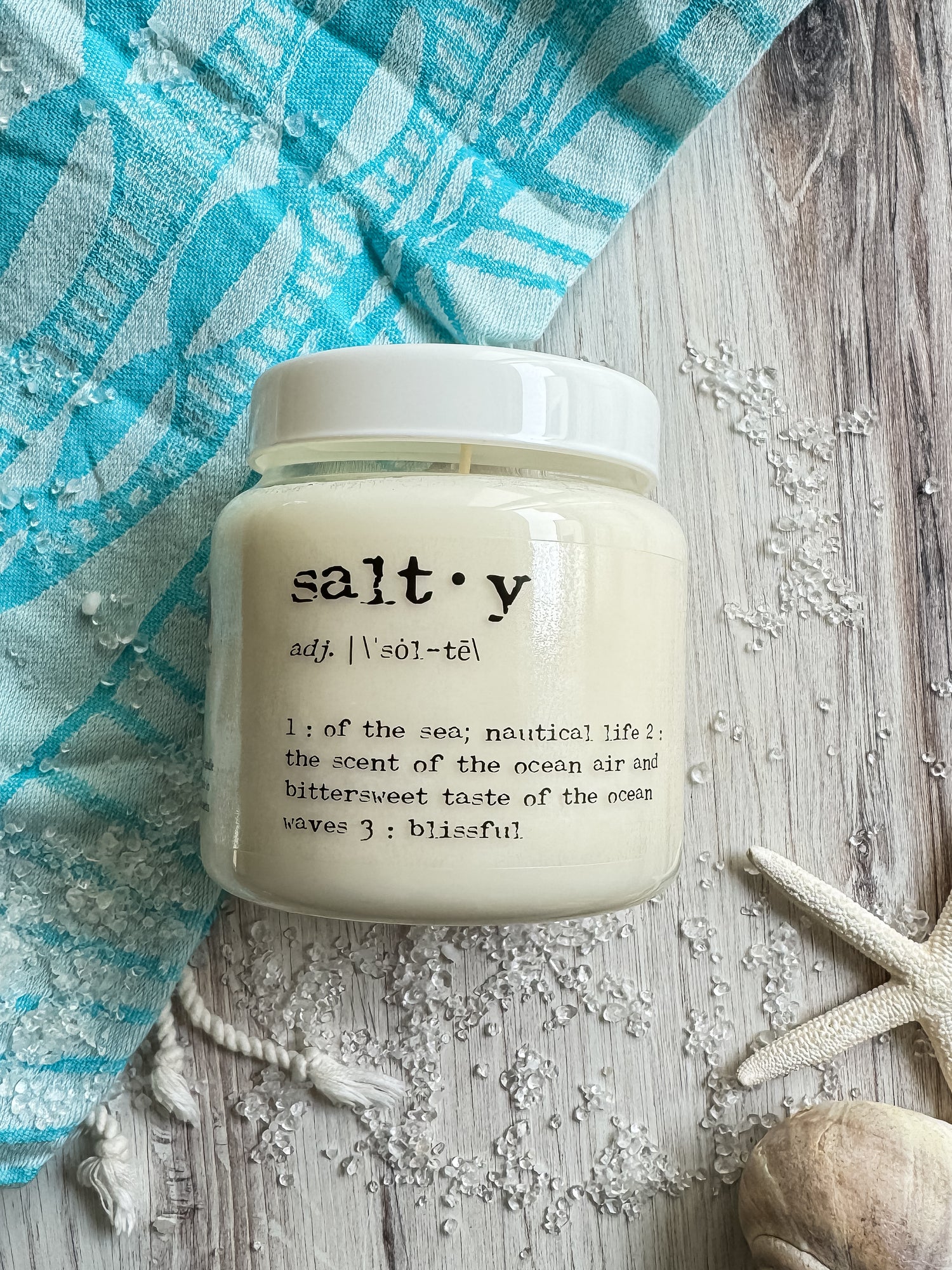 Salty Soy Candle - Salt and Branch