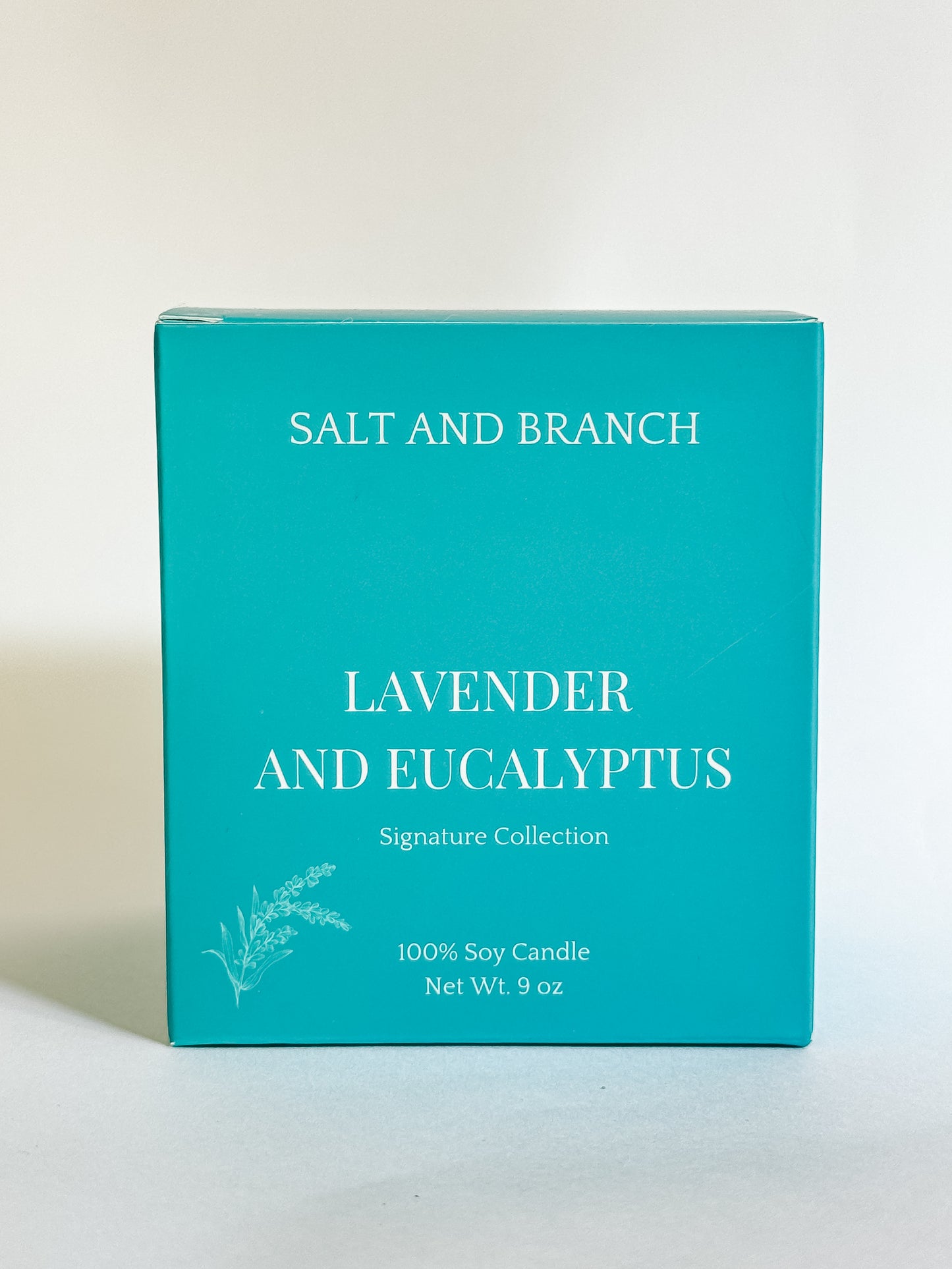 Lavender and Eucalyptus Soy Candle