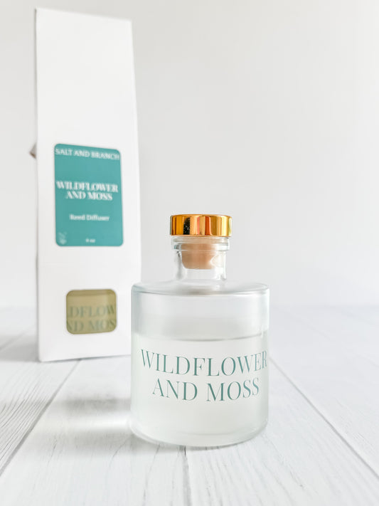 Wildflower and Moss Reed Diffuser - Salt and Branch