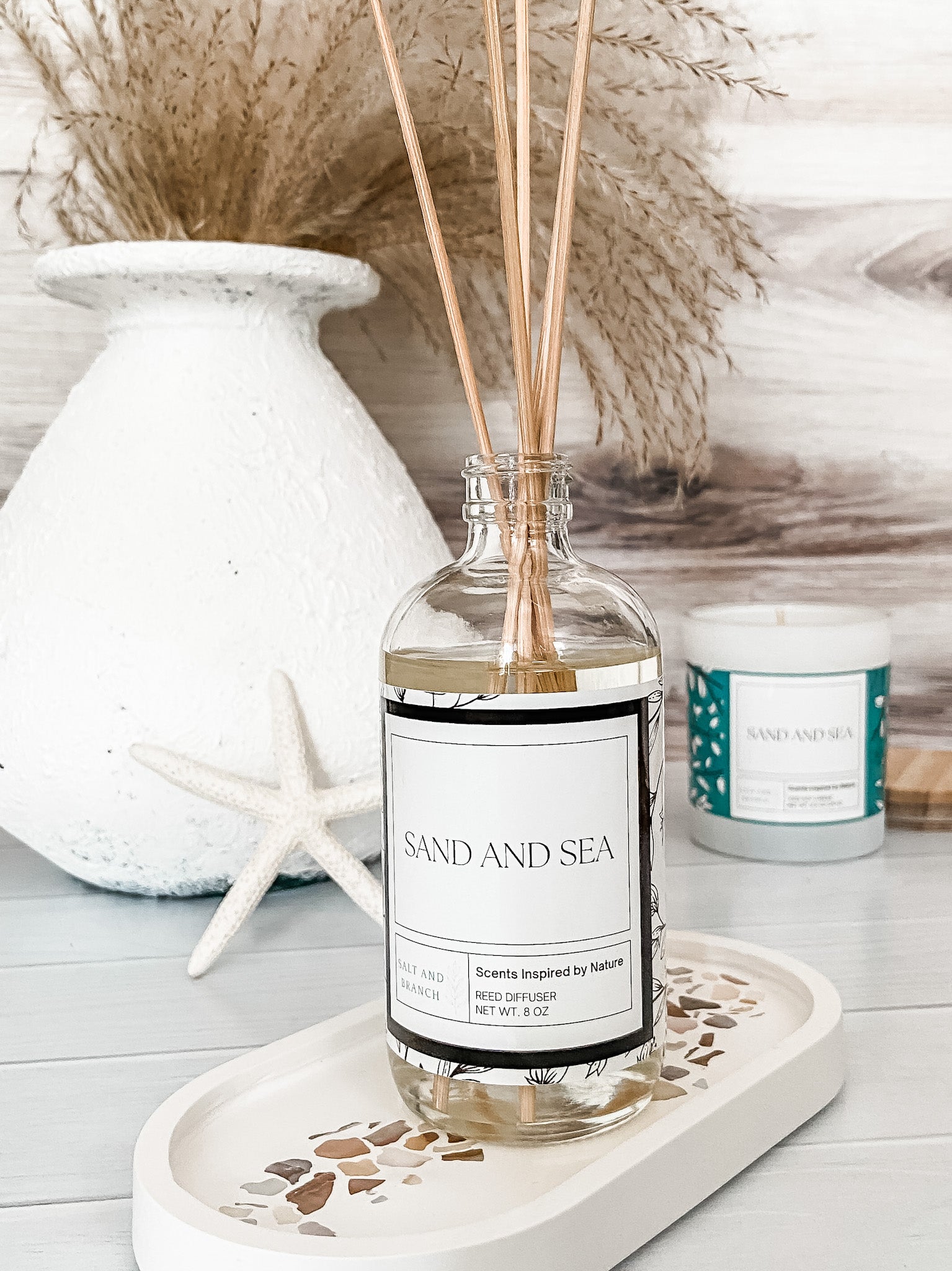 Sand and Sea Reed Diffuser - Salt and Branch