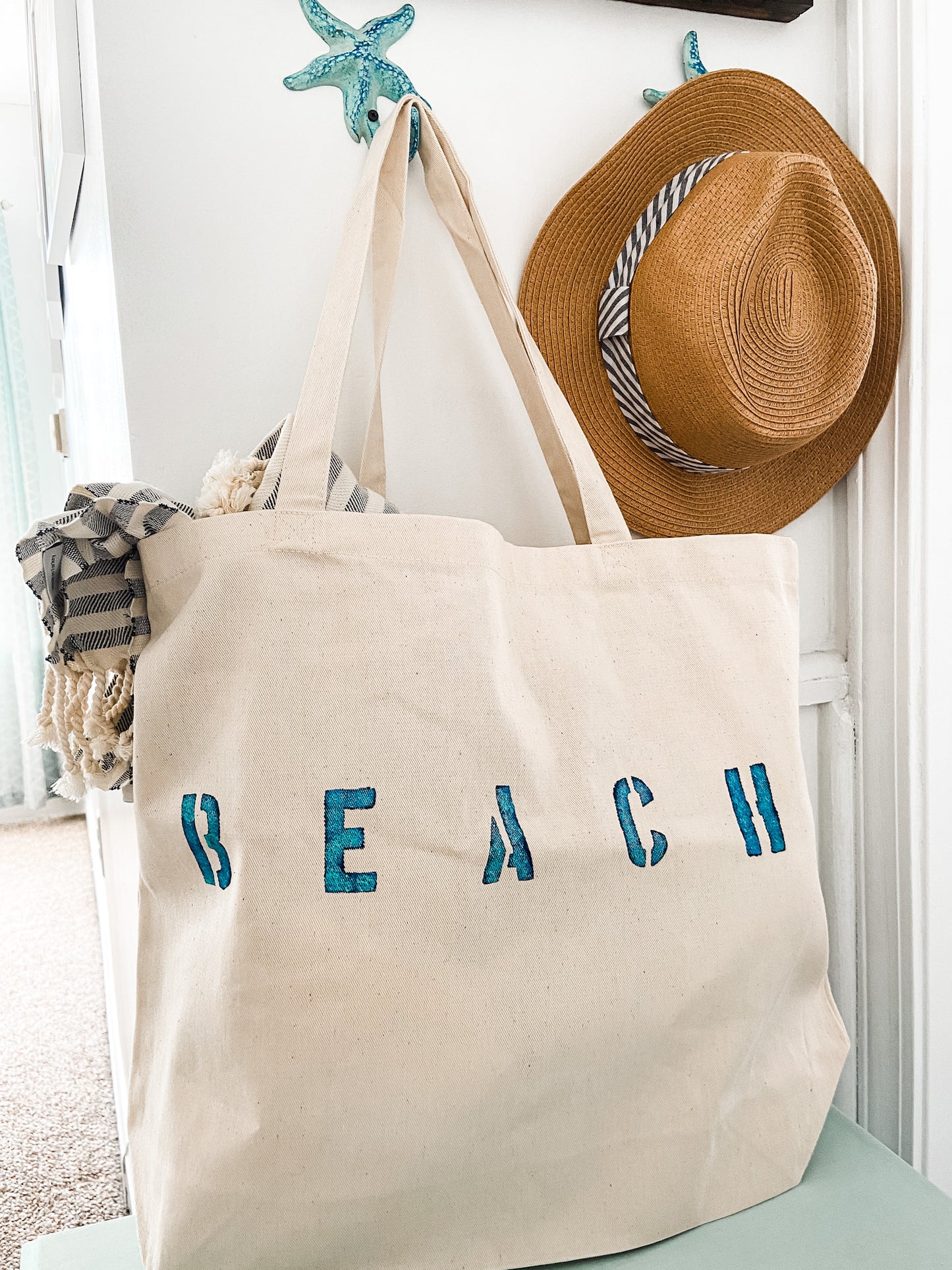 Beach Canvas Tote - Salt and Branch