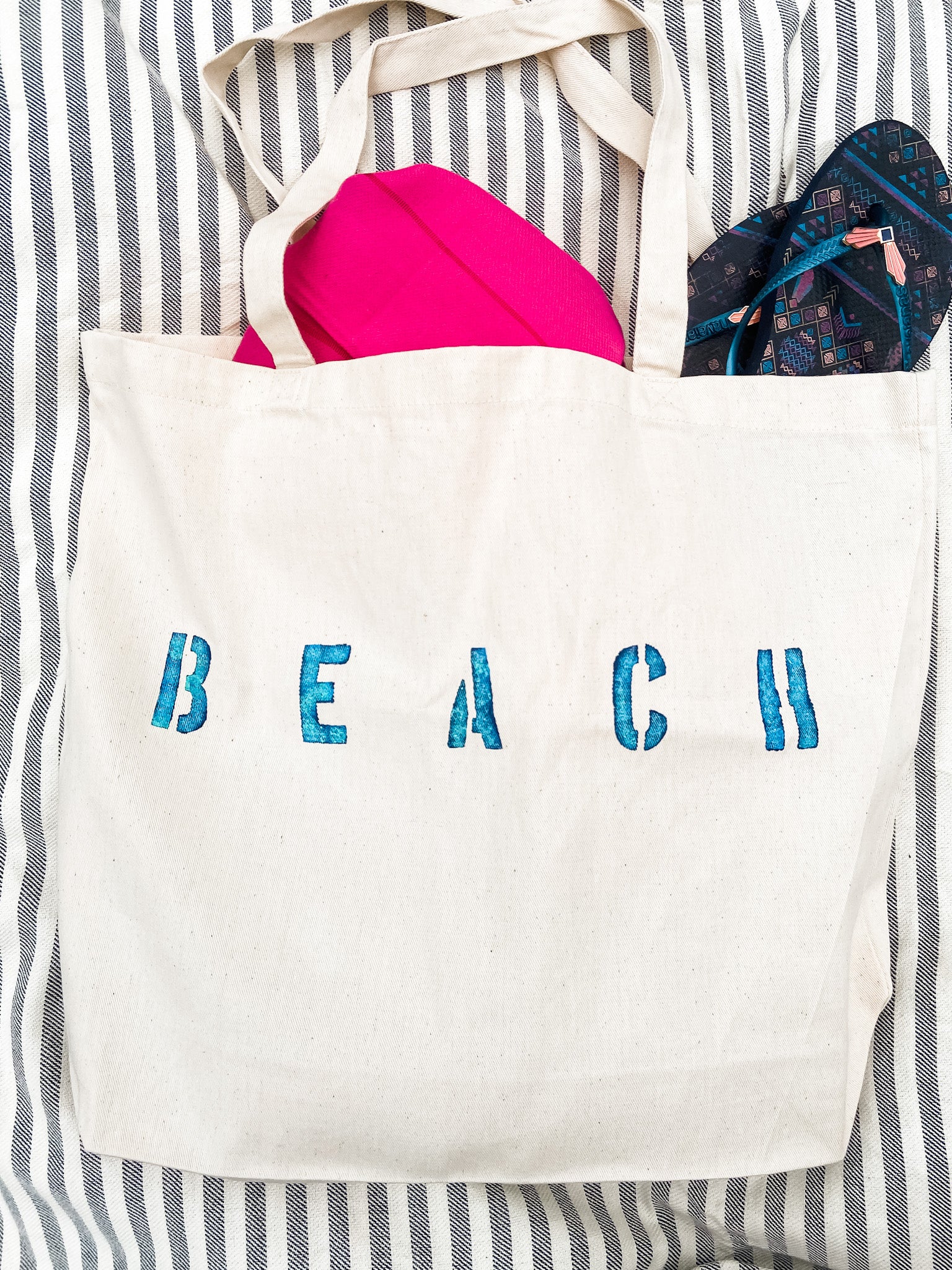 Beach Canvas Tote - Salt and Branch