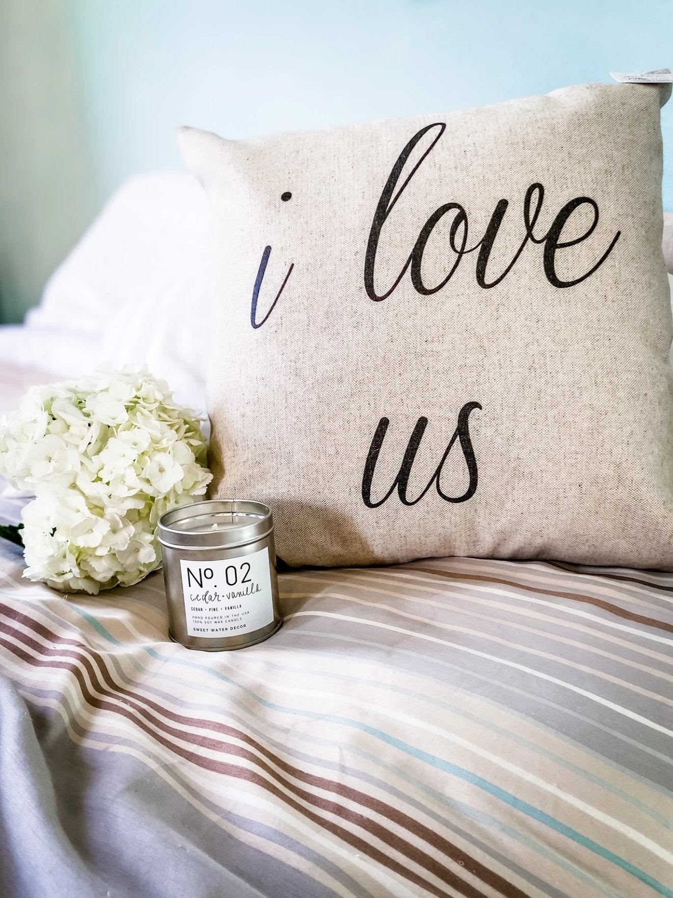I Love Us Pillow Cover - Salt and Branch
