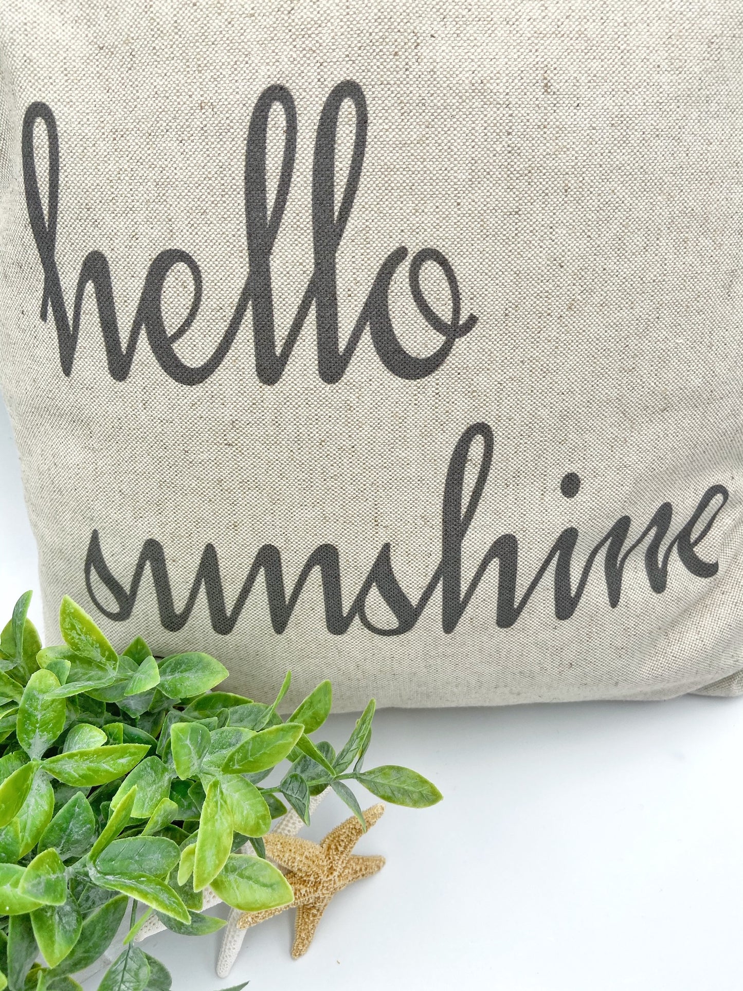Hello Sunshine Pillow Cover - Salt and Branch