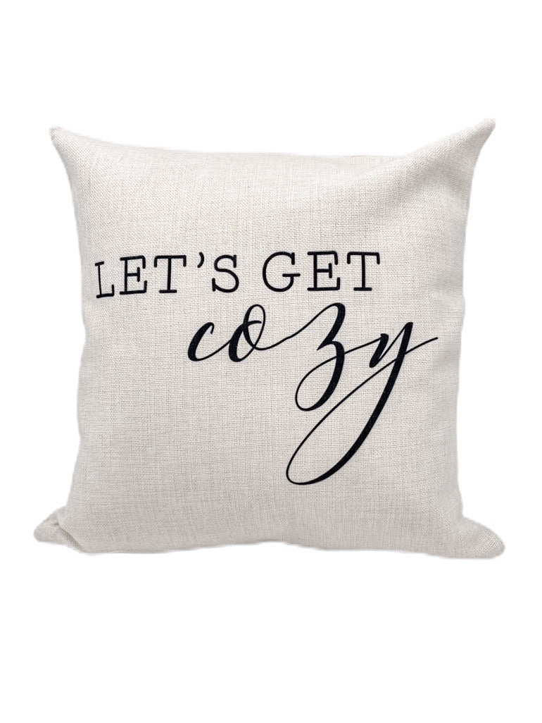 Let's Get Cozy Pillow Cover - Salt and Branch