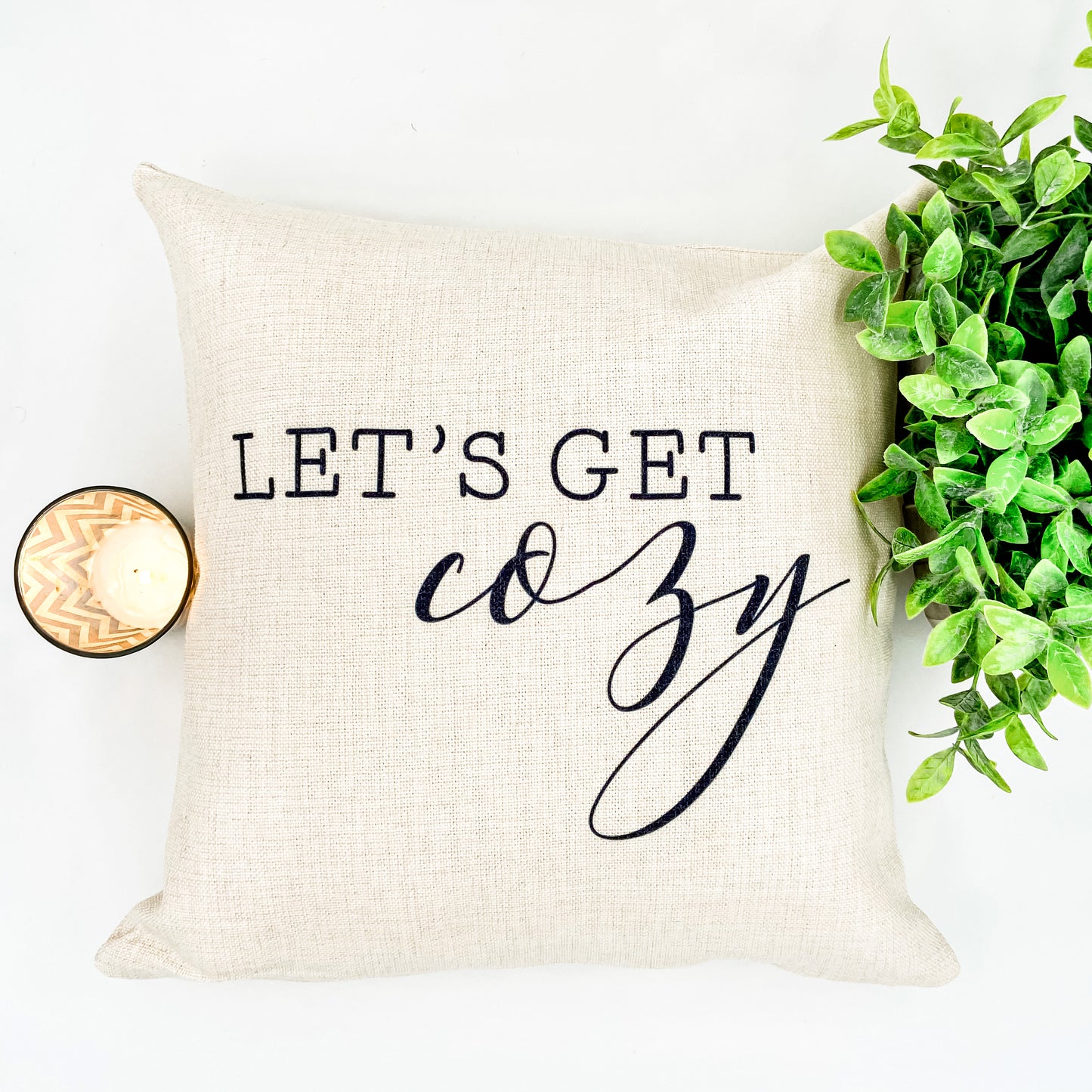 Let's Get Cozy Pillow Cover - Salt and Branch