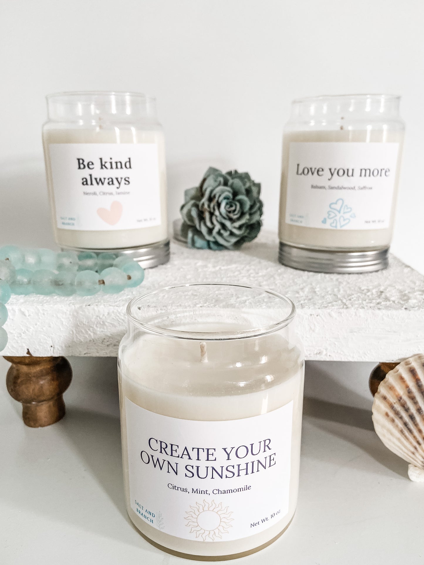 Create Your Own Sunshine Soy Candle - Salt and Branch