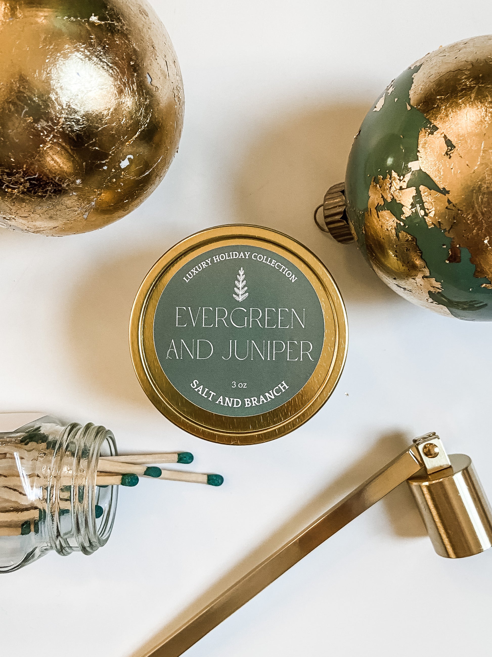 Holiday Gold Travel Tins - Salt and Branch