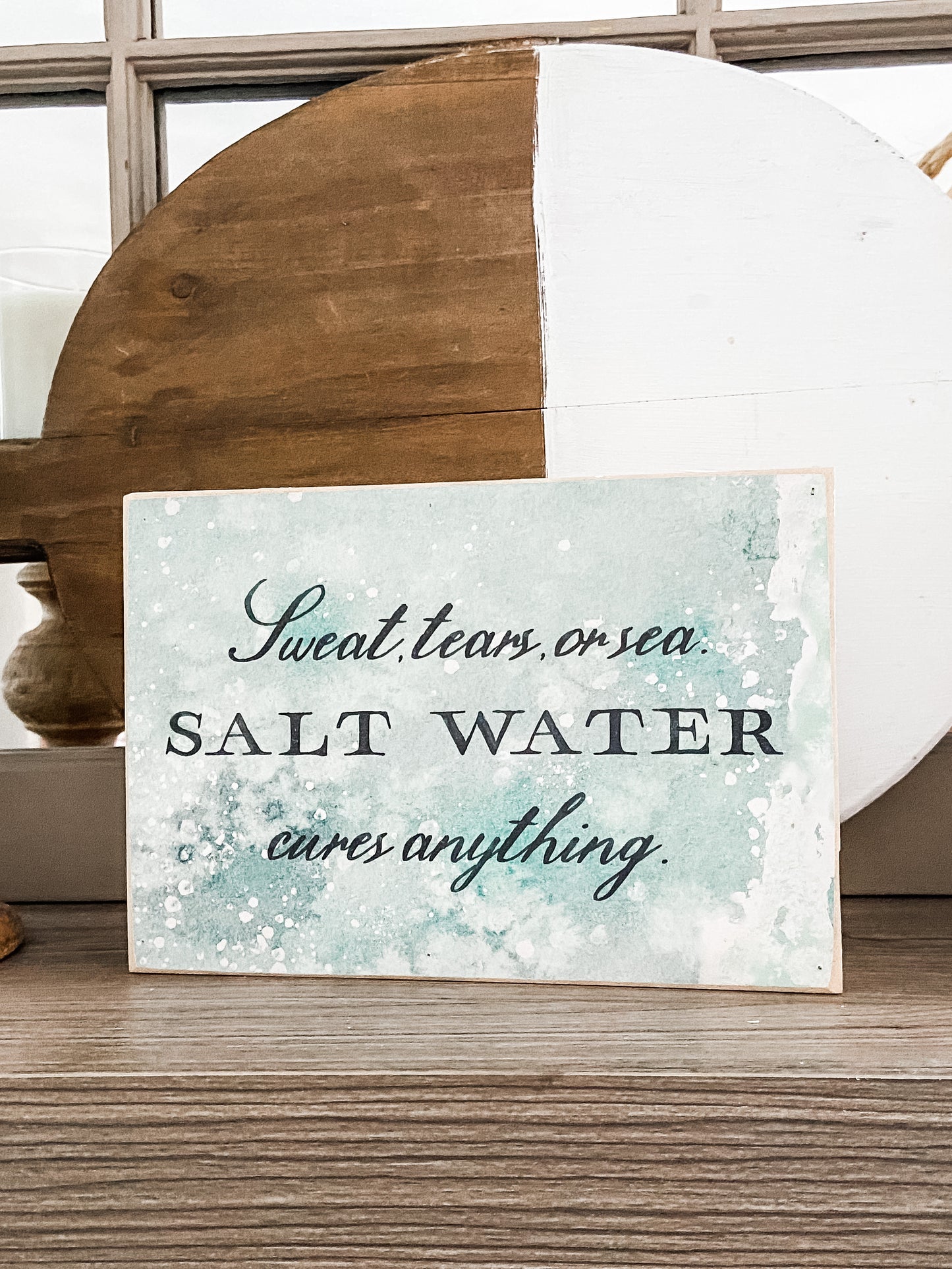 Salt Water Cures Everything Sign - Salt and Branch