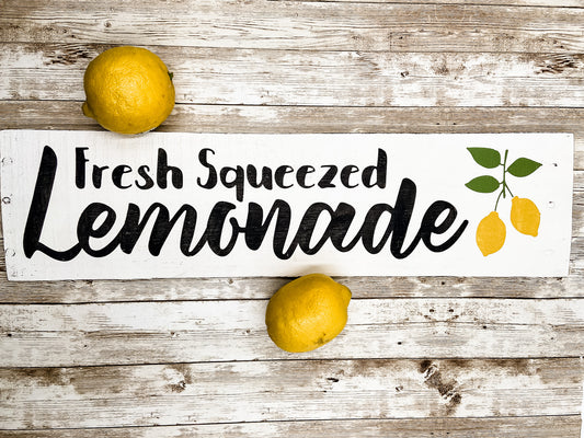 Fresh Squeezed Lemonade Sign - Salt and Branch