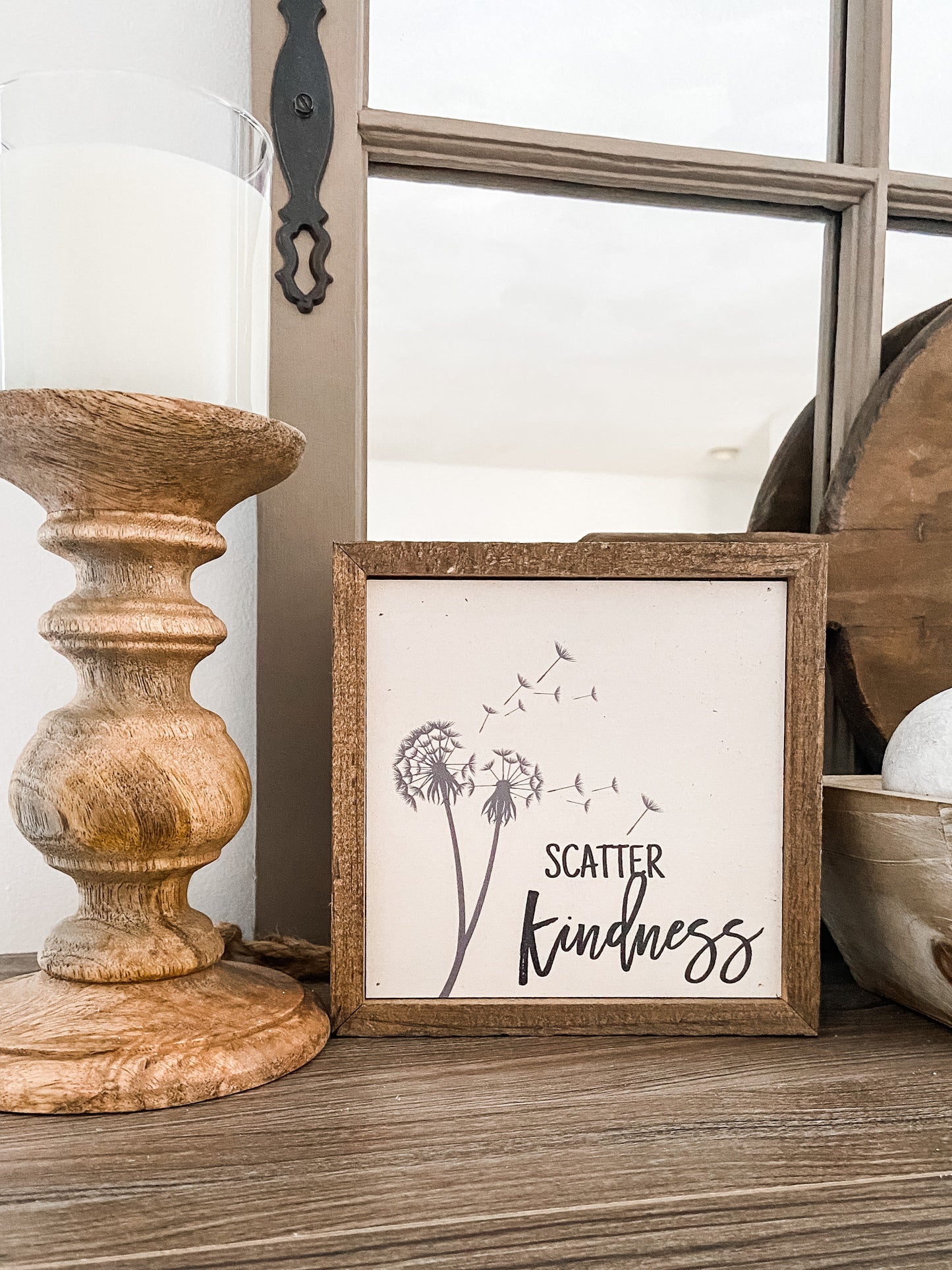 New Primitives by Kathy String Art Sign, 6 x 6, Scatter Kindness New Primitives by Kathy String Art Sign, 6 x 6, Scatter Kindness