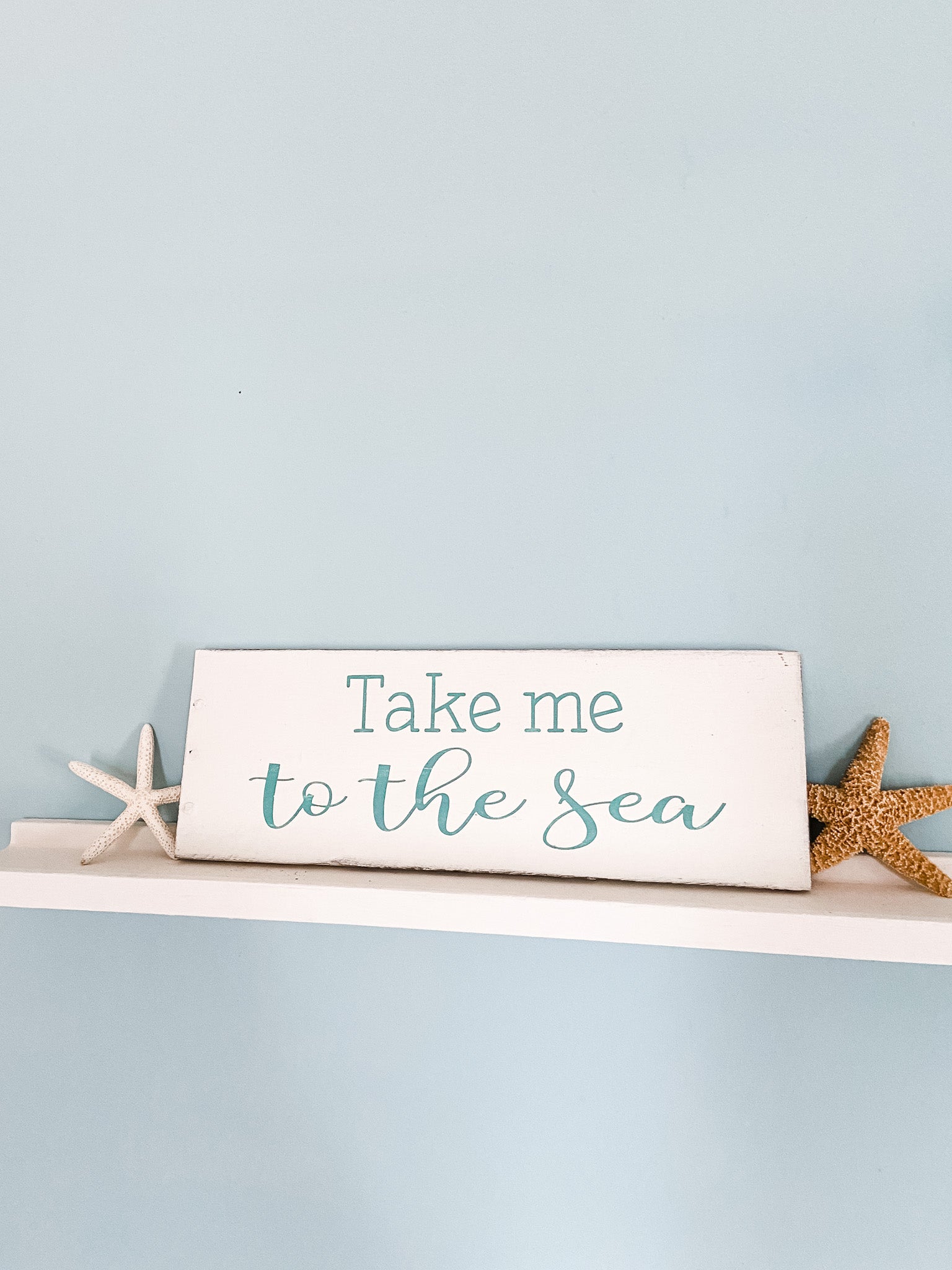 Take me to the sea sign - Salt and Branch